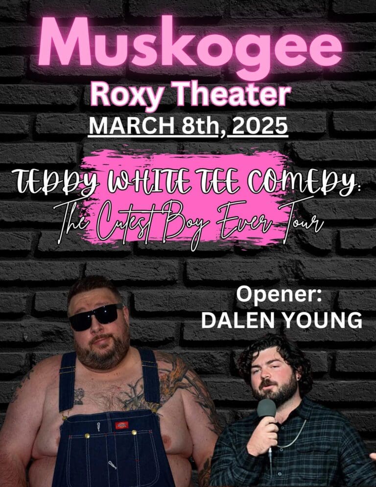 Teddy White Tee Comedy